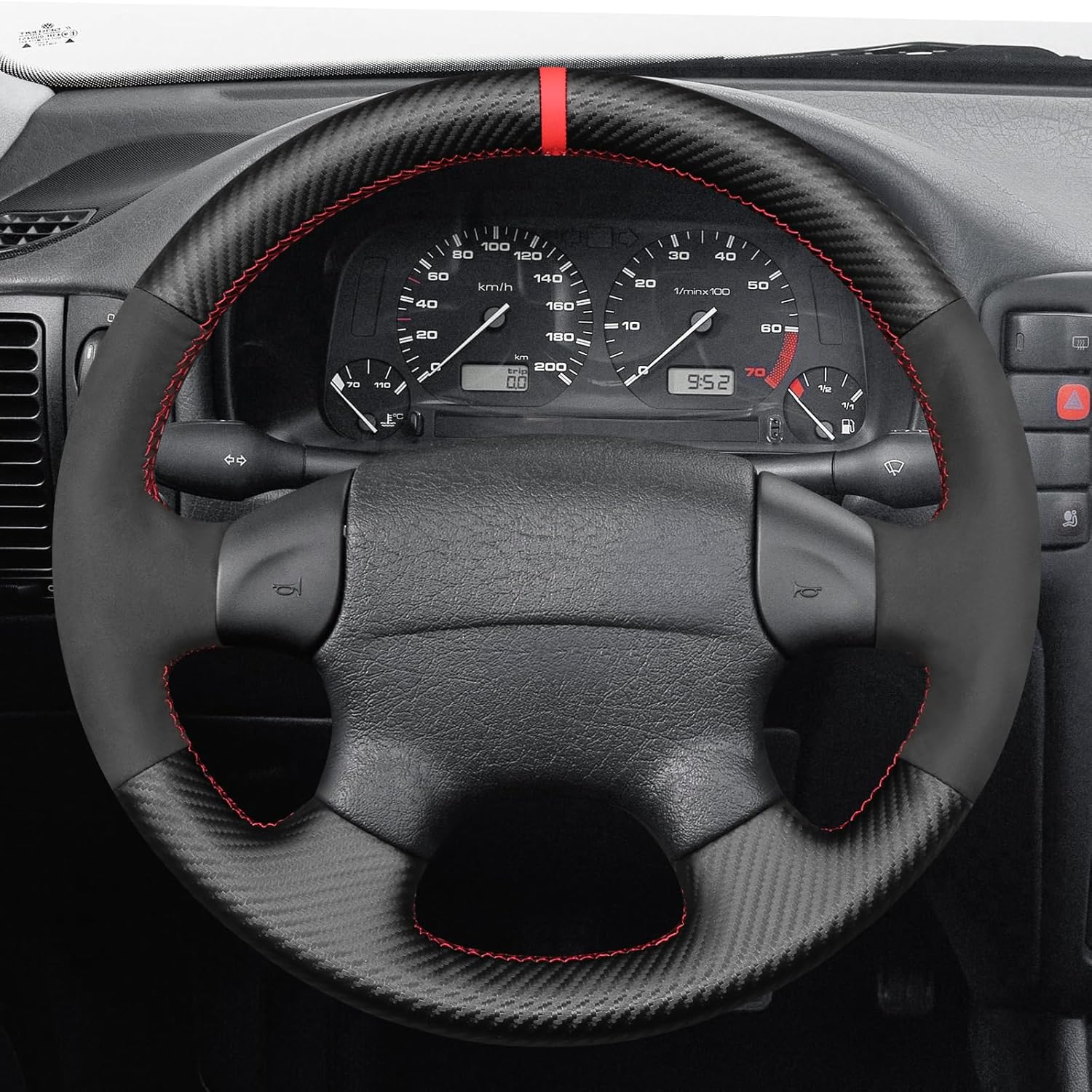 MEWANT Lenkradbezug für VW Mk3 Golf / Golf GTI MK3 / Polo / Passat B4 / Golf Cabriolet 1995-1997 - Mewant.de