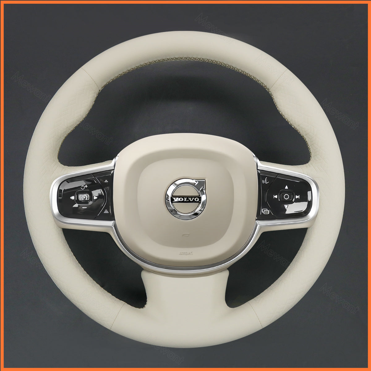 MEWANT Lenkradbezug für Volvo XC90 / XC60 / S60 / S90 / V60 / V90 2017-2025 - Mewant.de