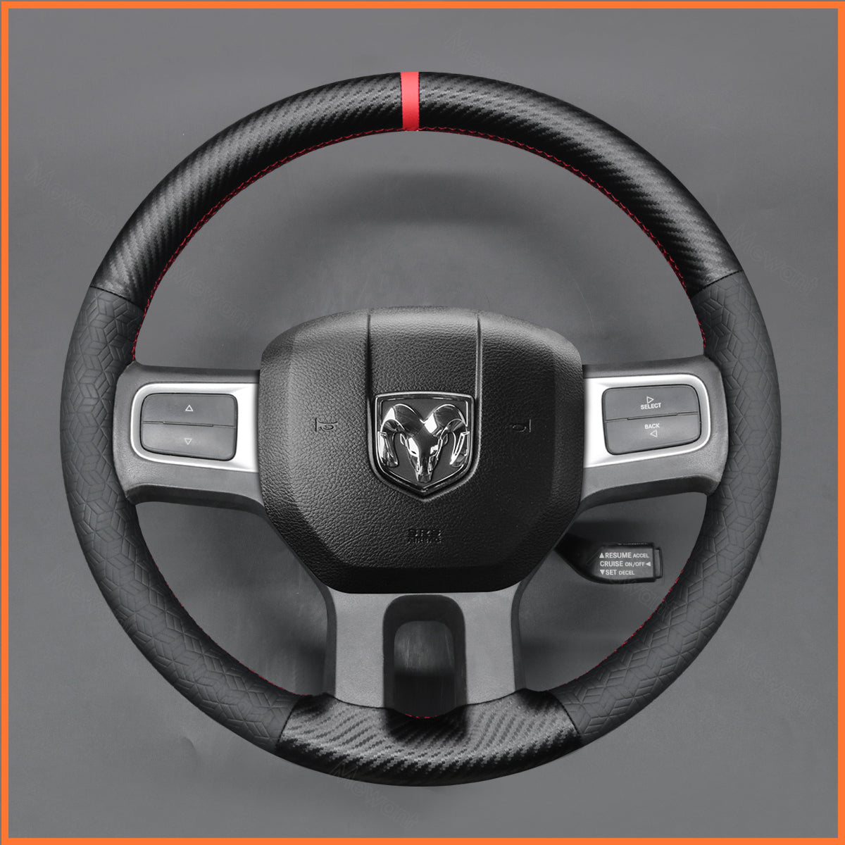 MEWANT Lenkradbezug für Dodge RAM 1500 2500 3500 2009-2012 - Mewant.de