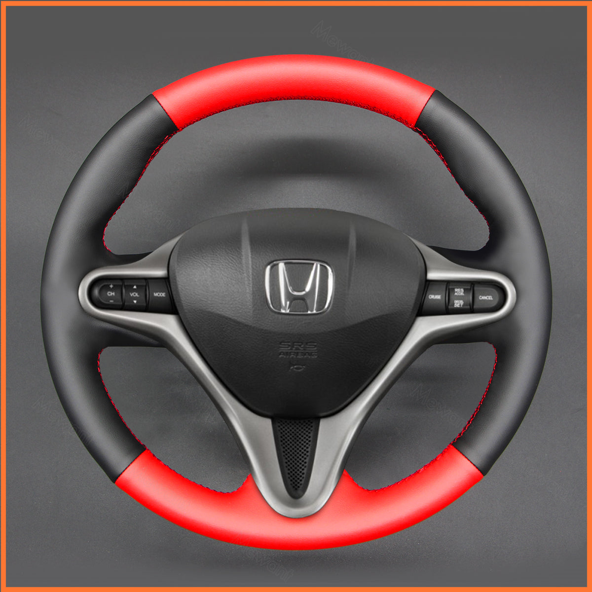 MEWANT Lenkradbezug für Honda Civic 8 2006-2011 / Civic Type R 2006-2011 - Mewant.de