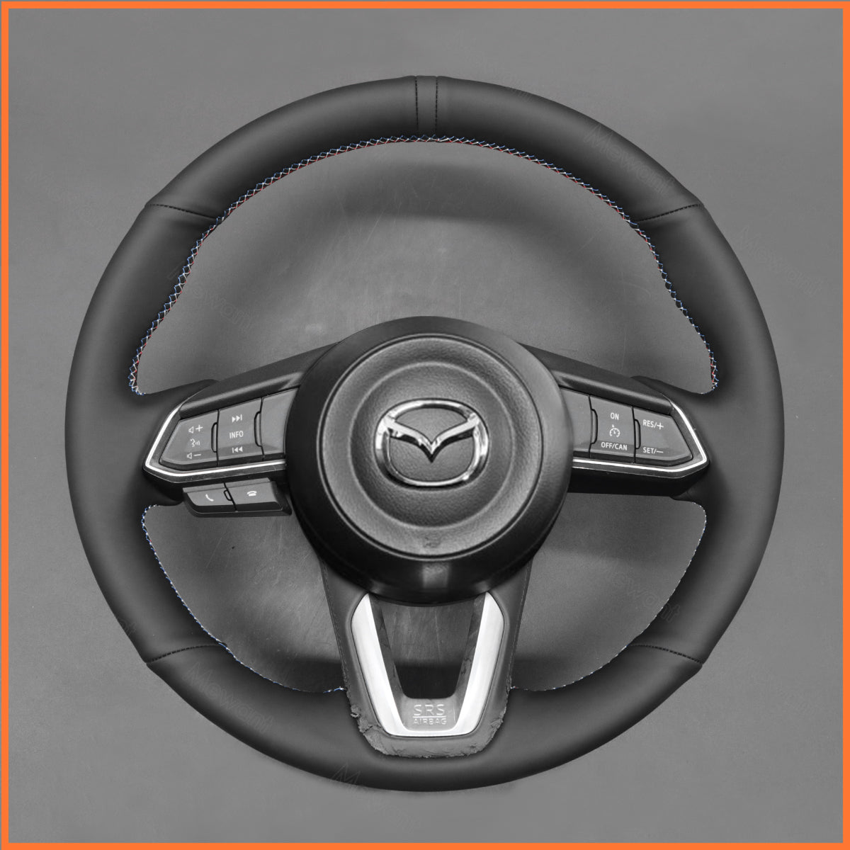 MEWANT Lenkradbezug für Mazda 3 Axela 6 Atenza CX-5 CX5 CX-9 CX9 CX-3 CX3 CX-8 CX8 Mazda 2 2015-2024 - Mewant.de