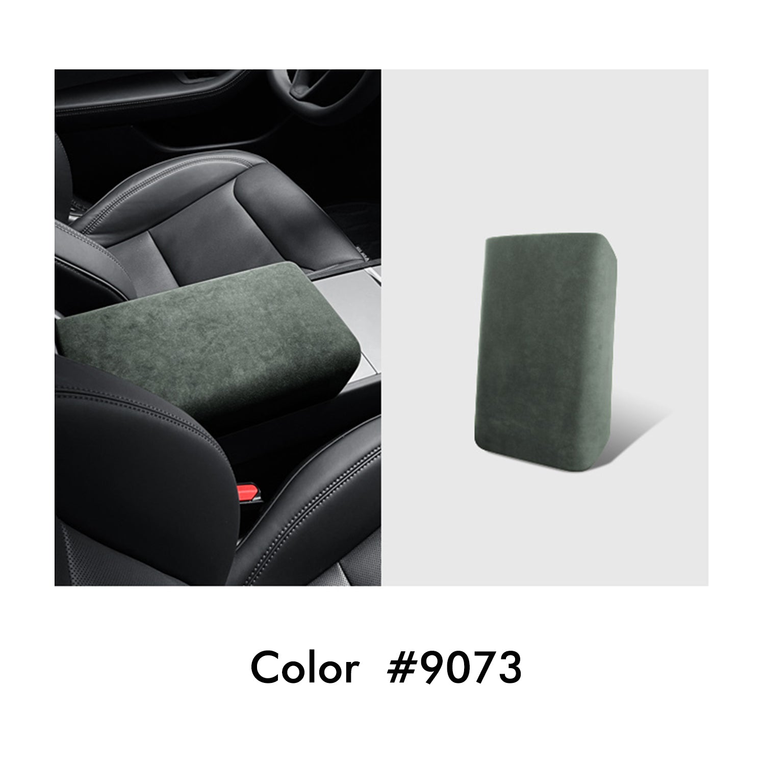 MEWANT Mittelarmlehne Armlehne Konsole Mittelkonsole aus Alcantara für Tesla Model 3 Highland 2024 - Mewant.de