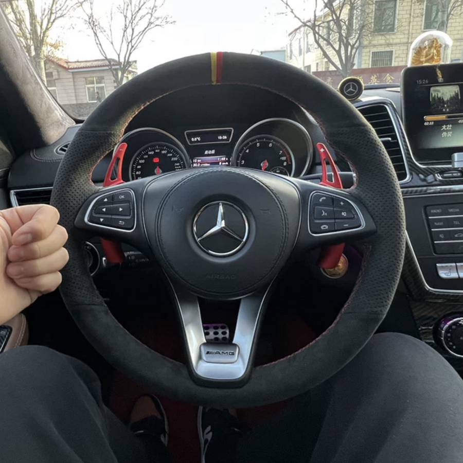 Mercedes Lenkradbezug Kundenfoto von Tiffany