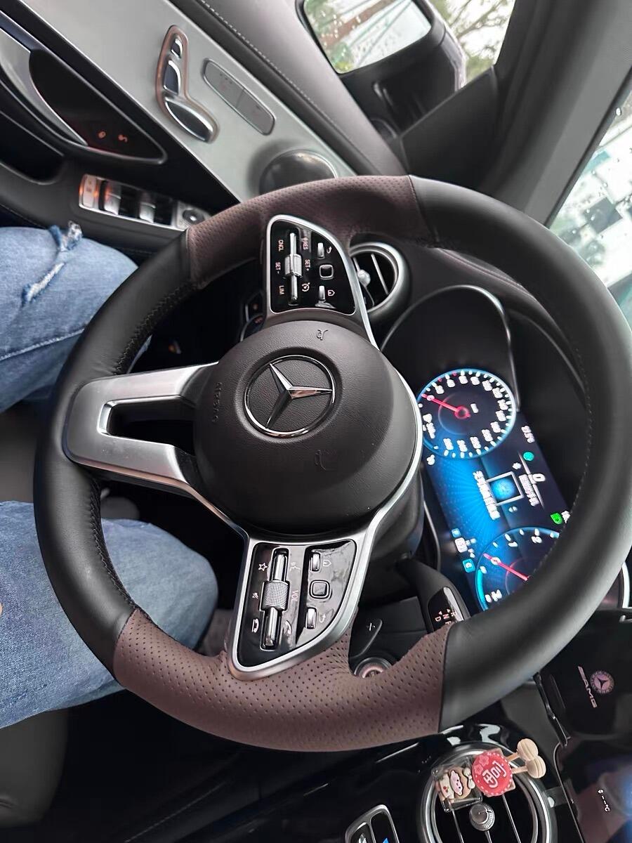 Mercedes Lenkradbezug Kundenfoto von Landsi