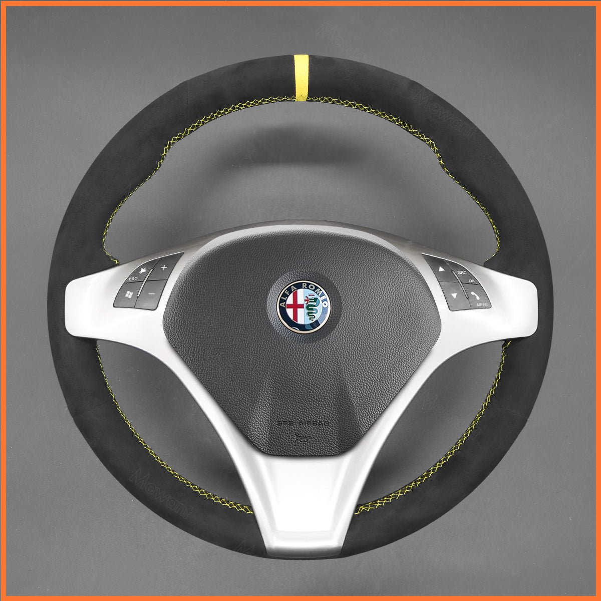 MEWANT Lenkradbezug für Alfa Romeo Giulietta 2010-2014 / MiTo 2008-2015 - Mewant.de