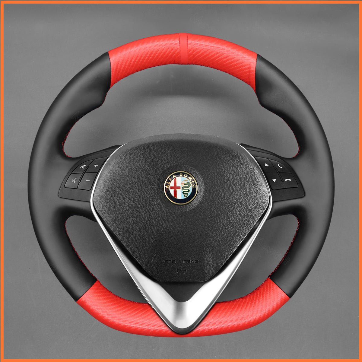 MEWANT Lenkradbezug für Alfa Romeo Giulietta 2014-2021 / MiTo 2014-2019 - Mewant.de