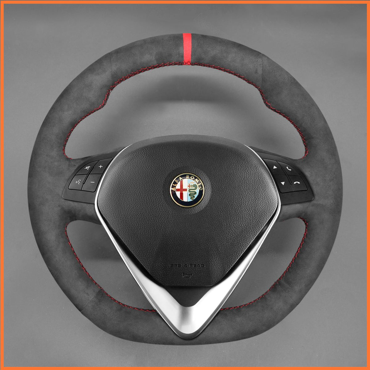 MEWANT Lenkradbezug für Alfa Romeo Giulietta 2014-2021 / MiTo 2014-2019 - Mewant.de