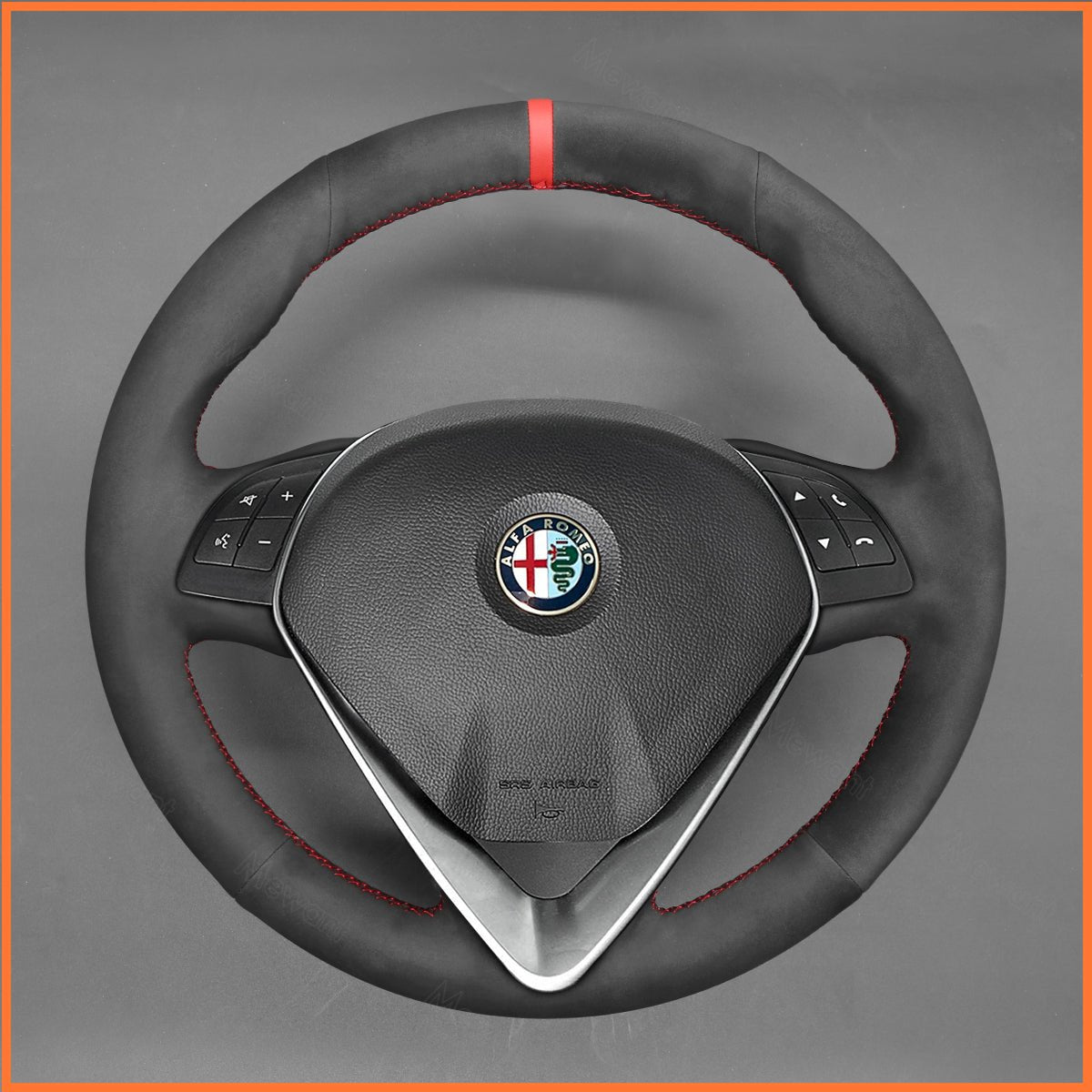 MEWANT Lenkradbezug für Alfa Romeo Giulietta 2014-2021 / MiTo 2014-2019 - Mewant.de