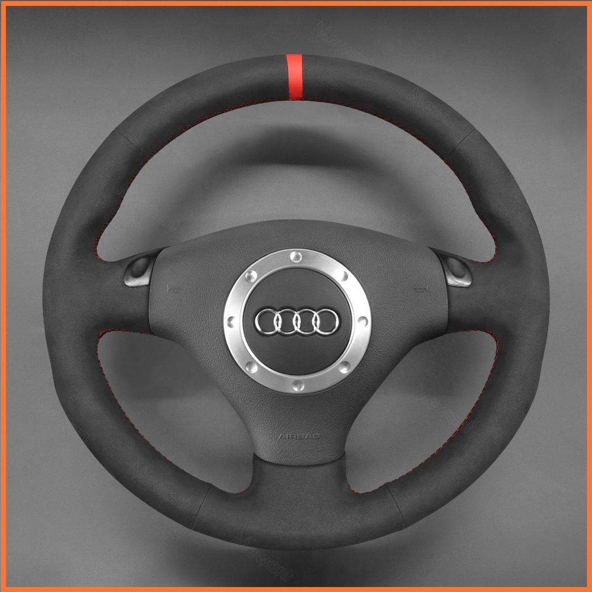 MEWANT Lenkradbezug für Audi A3 2000-2003 / A4 S4 2003-2005 / Audi RS 6 2003 / Audi TT 2001-2006 - Mewant.de