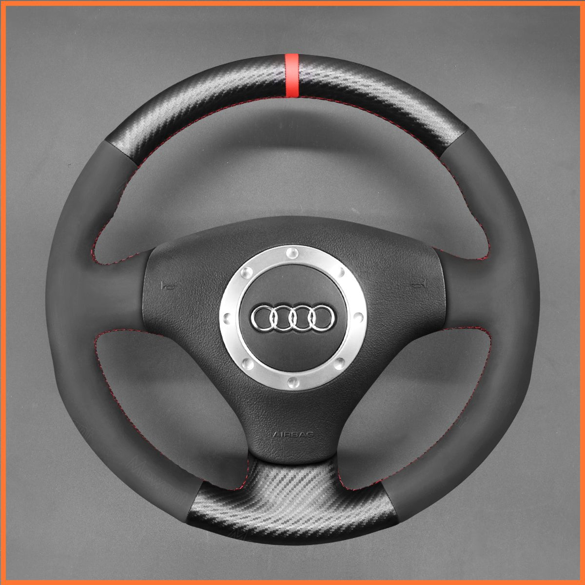 MEWANT Lenkradbezug für Audi A3 2000-2003 / A4 S4 2003-2005 / Audi RS 6 2003 / Audi TT 2001-2006 - Mewant.de
