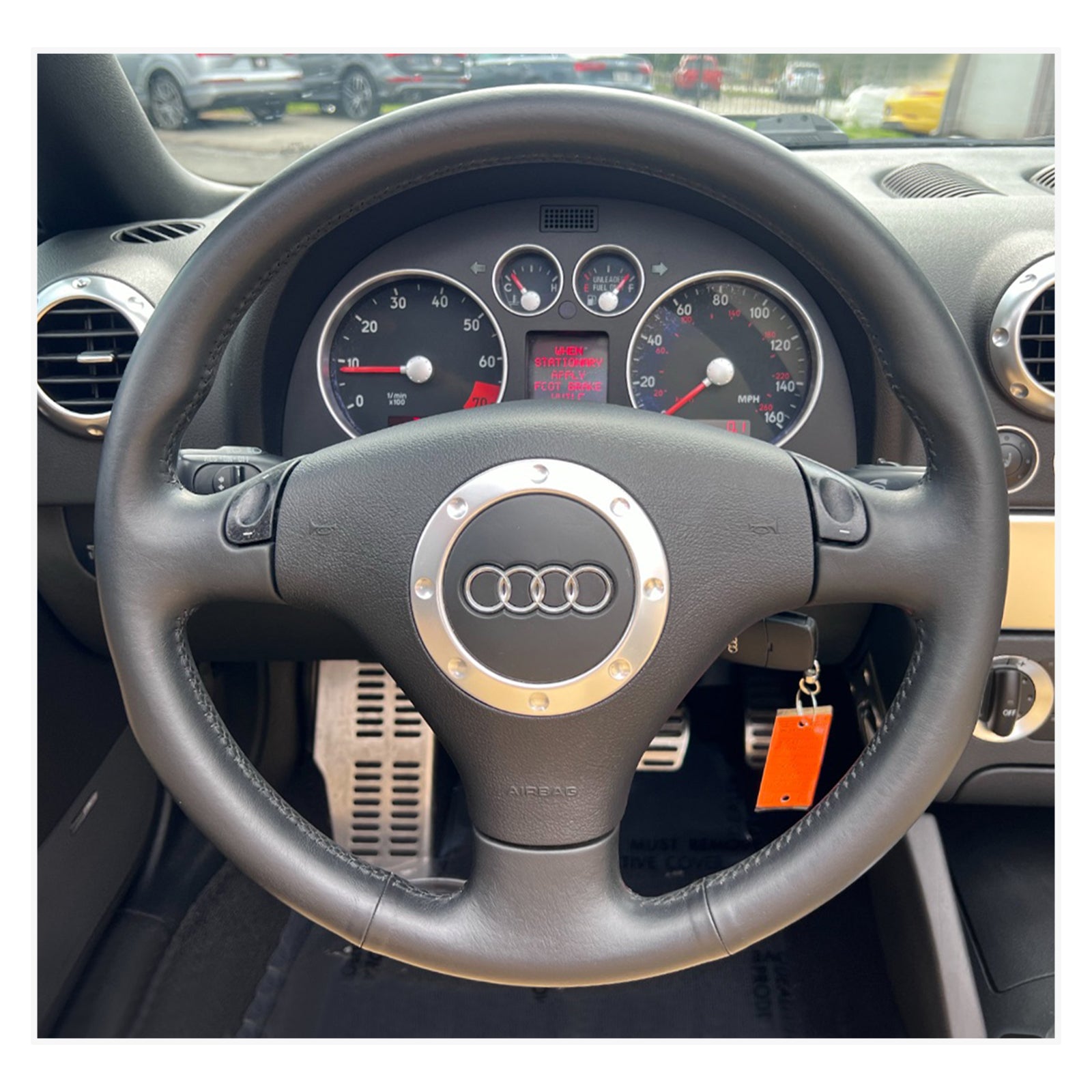 MEWANT Lenkradbezug für Audi A3 2000-2003 / A4 S4 2003-2005 / Audi RS 6 2003 / Audi TT 2001-2006 - Mewant.de