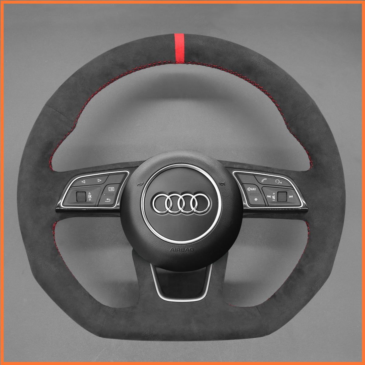 MEWANT Lenkradbezug für Audi A3 / A3 Sportback e-tron / RS 3 / RS 5 / S3 / S4 / S5 2018-2020 - Mewant.de