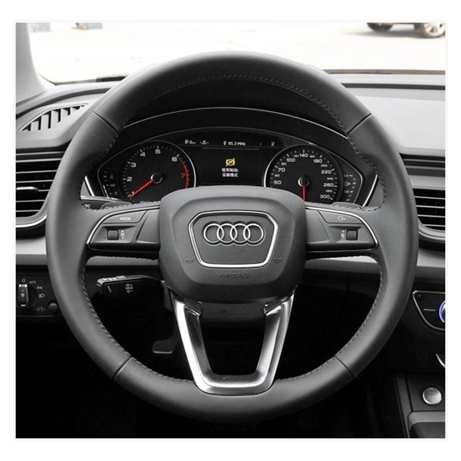 MEWANT Lenkradbezug für Audi A3 A4 A5 S3 S4 S5 RS 3 RS 4 Q2 SQ2 Q8 SQ8 RS Q8 2020-2022 - Mewant.de