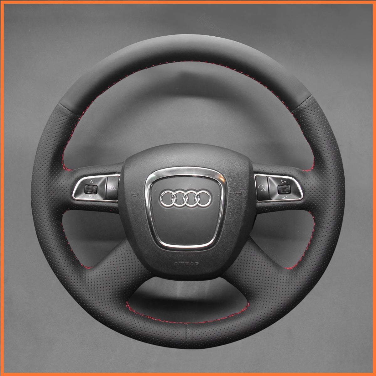 MEWANT Lenkradbezug für Audi A3 A4 A6 A8 Q5 Q7 S8 2006-2013 - Mewant.de