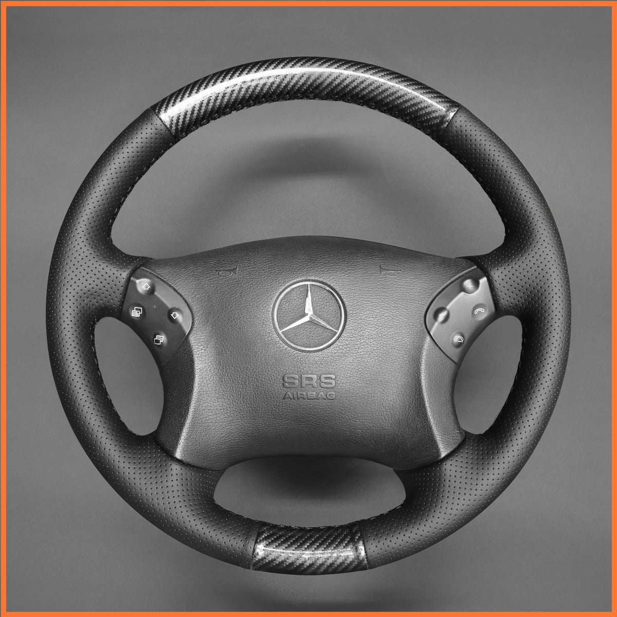MEWANT Lenkradbezug für Benz C-Class W203 2001-2007 / C32 AMG 2002-2003 - Mewant.de