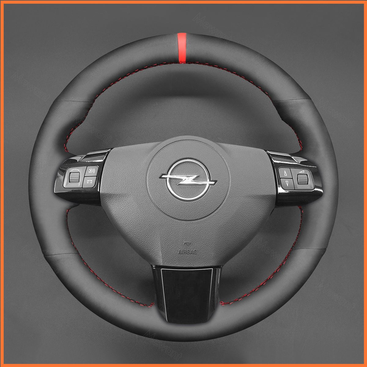 MEWANT Lenkradbezug für Opel Astra H 2004-2009 / Signum 2004-2008 / Vectra C 2005-2009 - Mewant.de