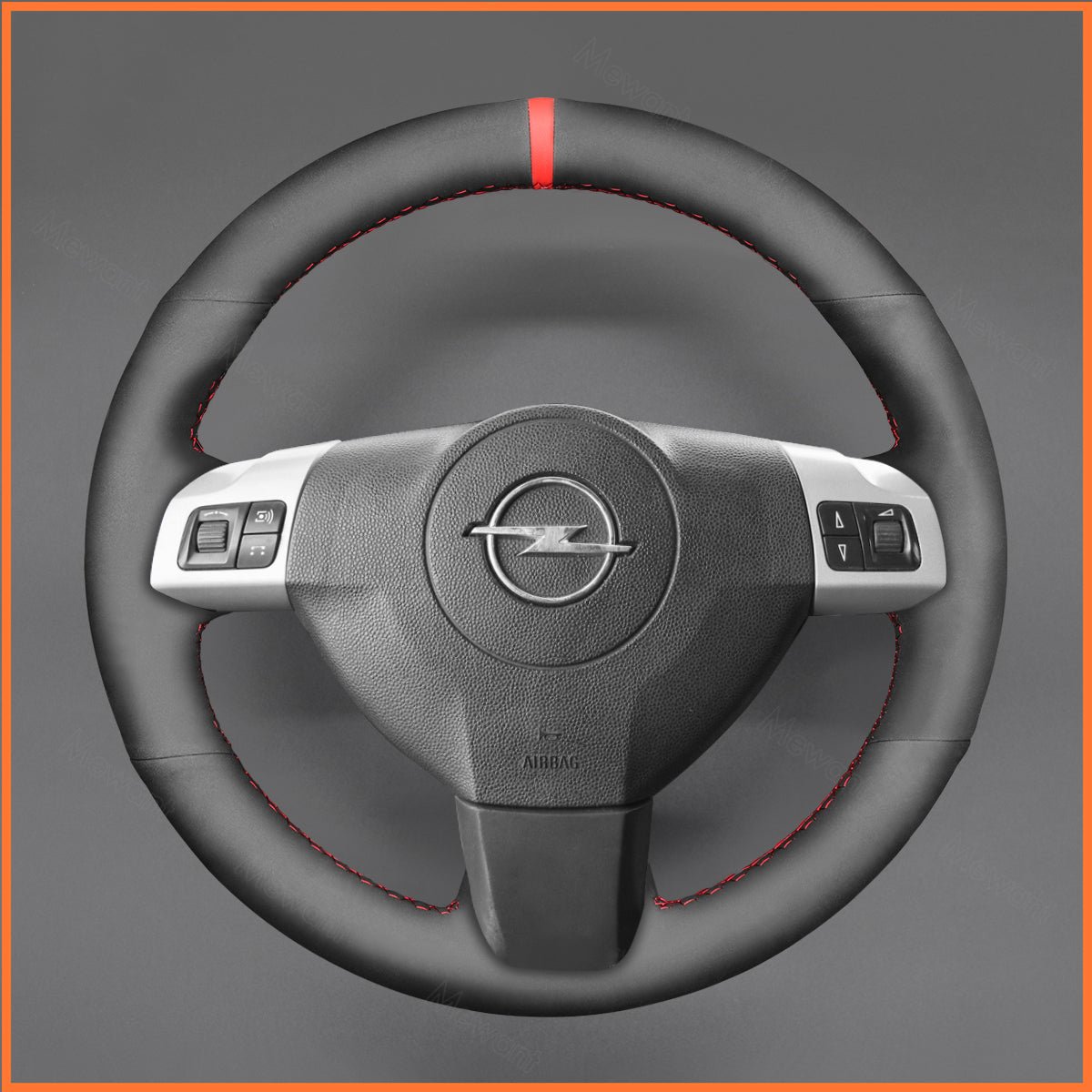 MEWANT Lenkradbezug für Opel Astra H 2004-2009 / Zafira B 2005-2014 / Signum 2004-2008 / Vectra C 2002-2009 - Mewant.de