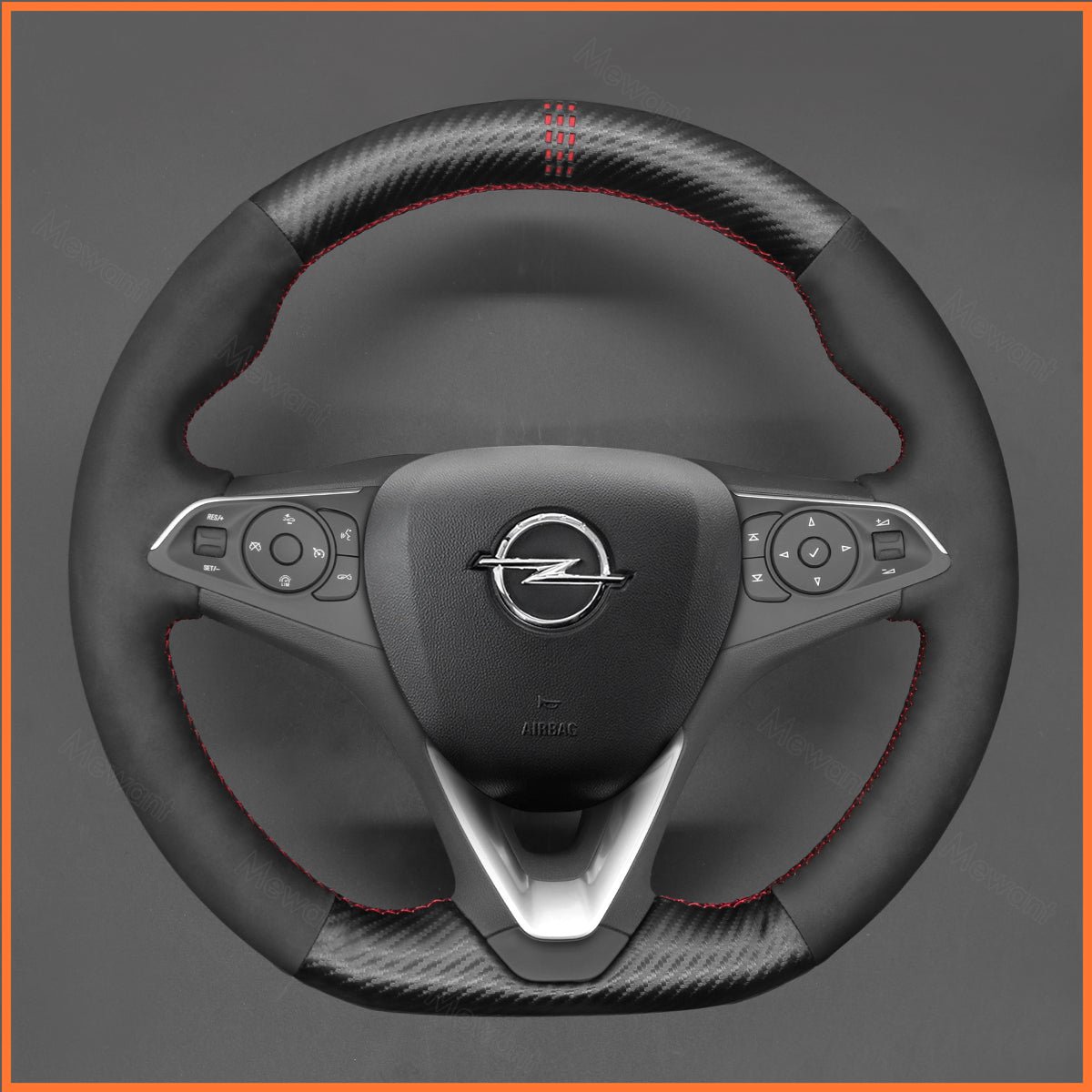 MEWANT Lenkradbezug für Opel Astra K / Combo / Corsa E F / Grandland X / Insignia CT B - Mewant.de