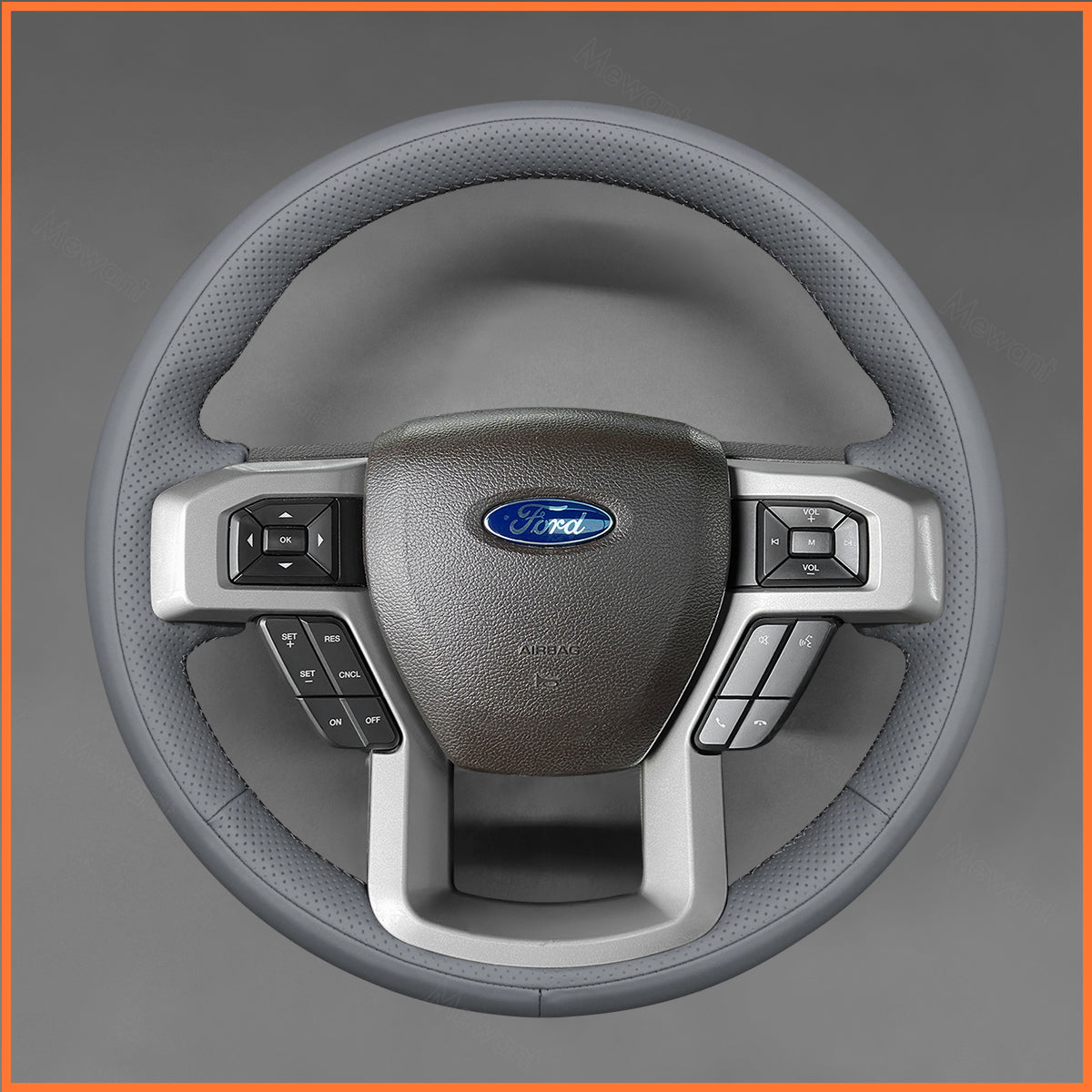 MEWANT Lenkradbezug für Ford F-150 F150 2015-2021 / F-250 F250 2017-2023 - Mewant.de