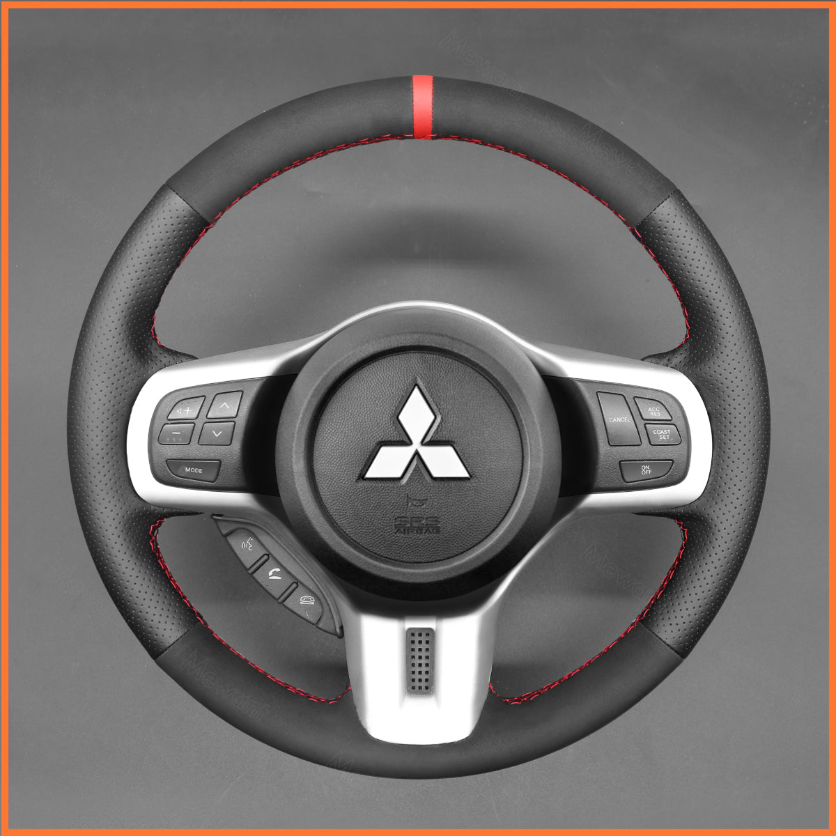 MEWANT Lenkradbezug für Mitsubishi Lancer Evolution 10 X 2008-2015 - Mewant.de