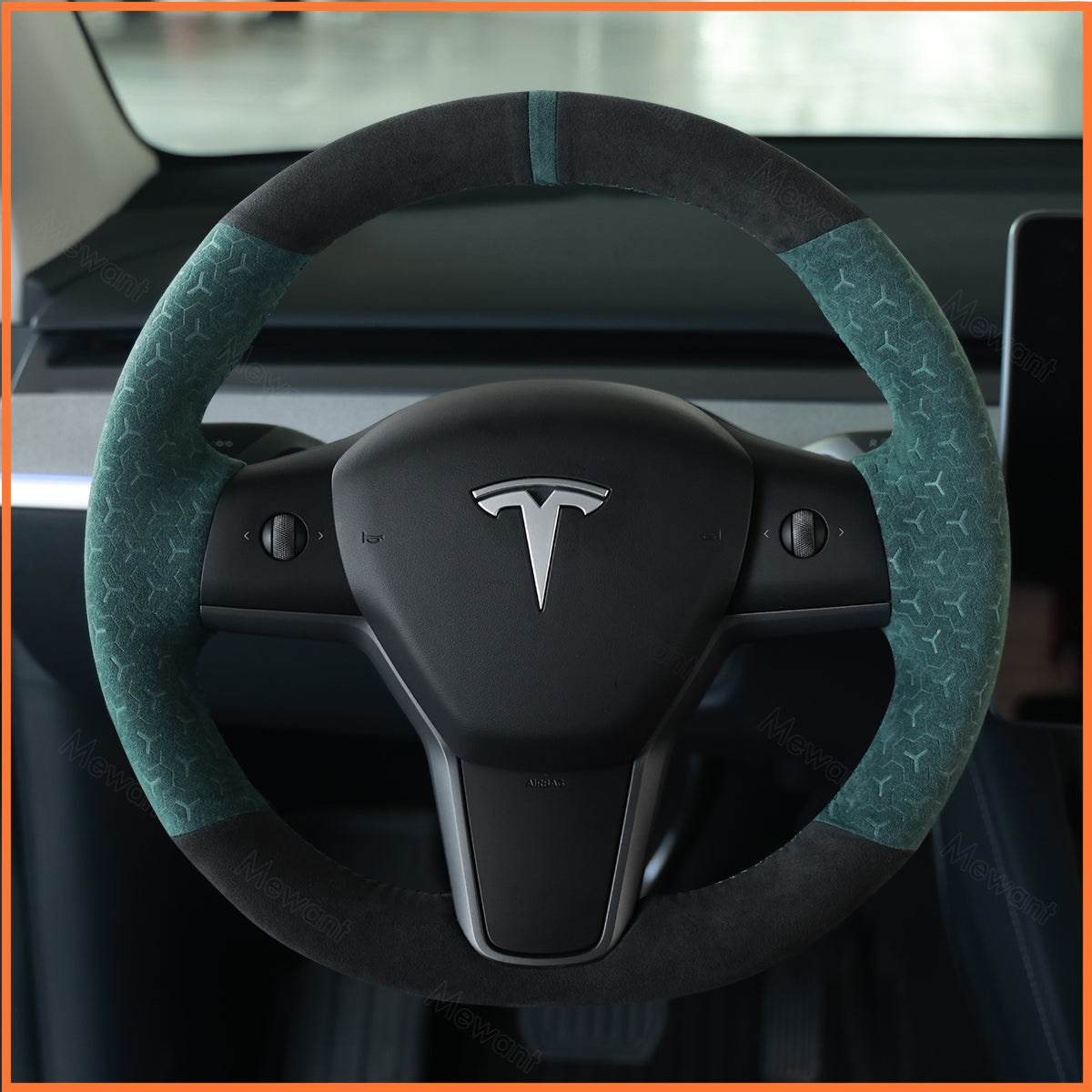 MEWANT Lenkradbezug für Tesla Model 3 2019-2023 / Model Y 2021-2023 - Mewant.de
